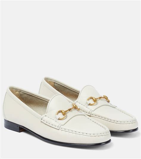 mocassin blanc homme gucci